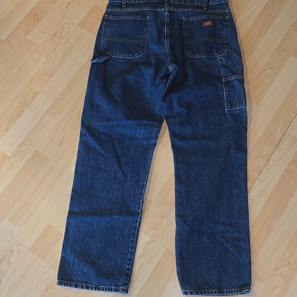 Dickies Blue Carpenter Work Jeans Mens 38x34 Outdoor Jeans - Picture 5 of 10
